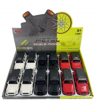 CEK BIRAK 1:32 ISIKLI VE SESLI METAL G JEEP