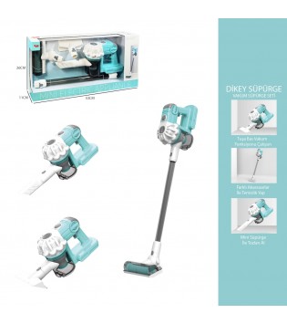 DIKEY ELEKTRIK SUPURGESI YESIL-GRI (3IN1) (EK.K)