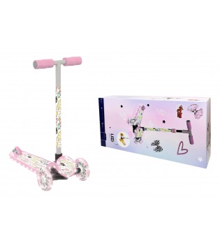 Vardem Işıklı Pembe Scooter Vardem Işıklı Pembe Scooter