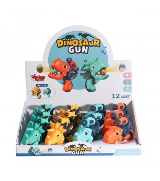 Vardem Işıklı ve Sesli Projeksiyonlu Dinozor Tabanca