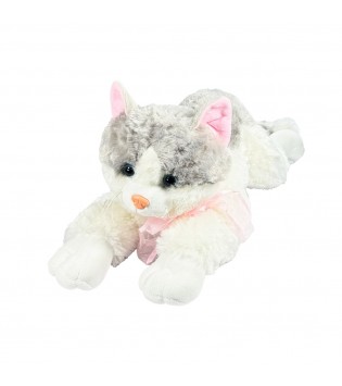 Peluş 46 Cm Sesli Kedi (4 Asorti)