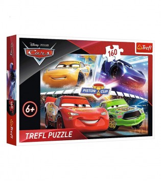 Trefl 160 Parça Puzzle Disney Cars 3 (41x27,5cm)