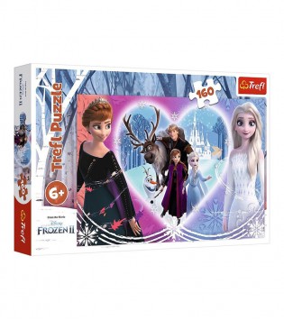 Trefl 160 Parça Puzzle Disney Frozen 2 (41x27,5cm)