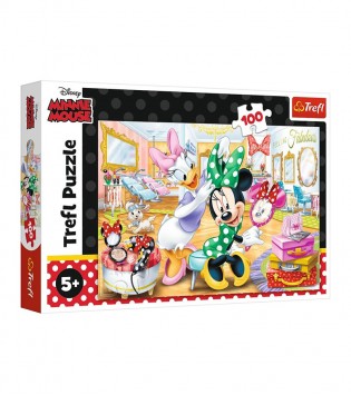 Trefl 100 Parça Puzzle Minnie (41x27,5cm)