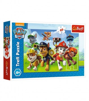 Trefl 60 Parça Puzzle Paw Patrol (33x22cm)