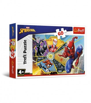 Trefl 60 Parça Puzzle Marvel Spiderman (33x22cm)