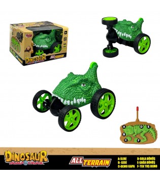 Vardem Uzaktan Kumandalı Işıklı Dinozor Araba