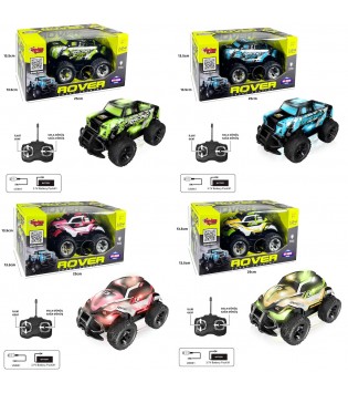 Vardem Uzaktan Kumandalı Full Fonksiyon Şarjlı Rover Off-Road Işıklı Araba 1:24 