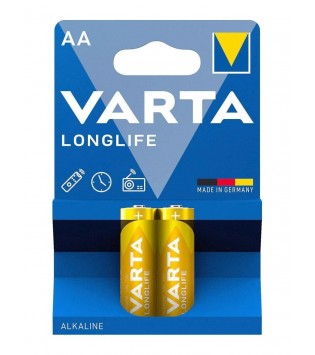 VARTA LONGLIFE 2AA ALKALİN KALEM PİL 2 AD