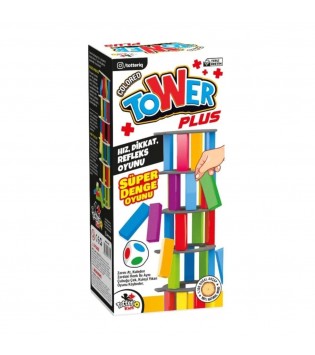 RENKLI PLUS TOWER SUPER DENGE OYUNU 54 ADET