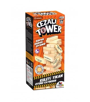 CEZALI TOWER AHSAP JENGA OYUNU