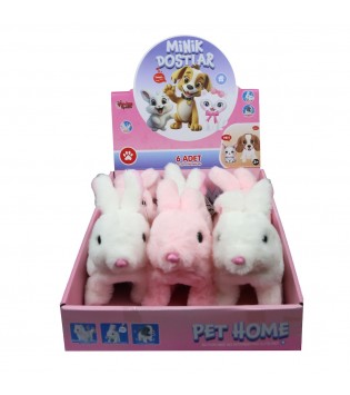 PELUŞ EVCİL TAVŞAN SESLİ VE YÜRÜYEN