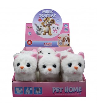PELUŞ EVCİL KEDİ SESLİ VE YÜRÜYEN