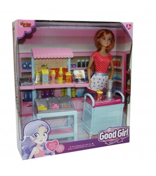 Vardem Kutulu 29Cm Aksesuarlı Kafe İşletmecisi Bebek