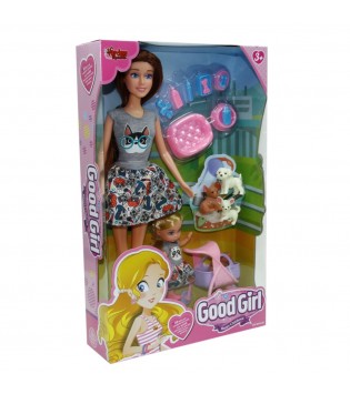 Vardem Kutulu 29Cm Anne Kız Pet Shopta