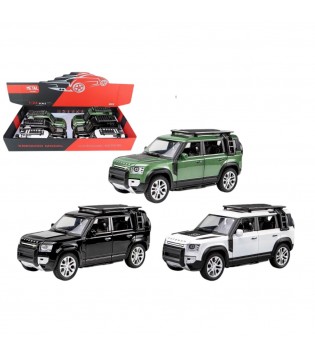 1:24 C-B ISIKLI-SESLI MODEL OFFROAD DEF METAL JEEP