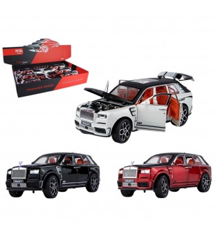 1:24 C-B ISIKLI-SESLI MODEL RR METAL  JEEP