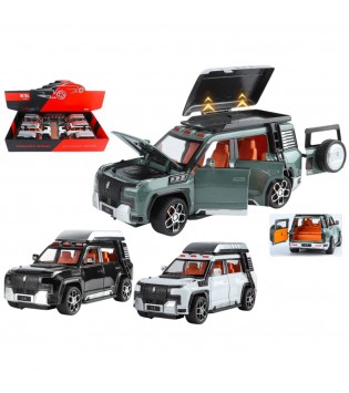 C-B 1:24 ISIKLI VE SESLI KAPILARI ACILAN LR JEEP