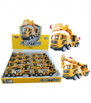 SURTMELI METAL 1:50 SARI VINC VE EKSKAVATOR