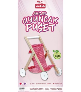 AHŞAP OYUNCAK PUSET