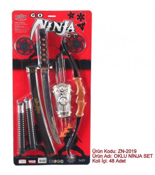 OKLU NİNJA SETİ OKLU NİNJA SETİ