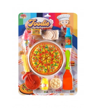 PVC BEBEKLİ PİZZA SET PVC BEBEKLİ PİZZA SET