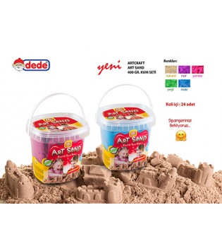 400 GR OYUN KUM SETİ ( 5 RENK )