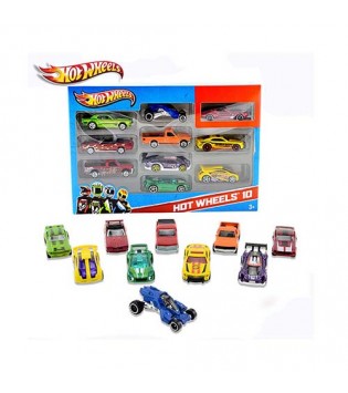 Hot Wheels Onlu Araba Seti