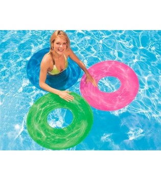 İNTEX SEFFAF JUMBO SIMIT 76CM 3ASORTI