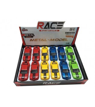 Vardem Çekbırak 1:36 Şeritli Metal Spor Araba (Die Cast)