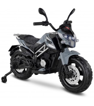 447 MOTOCROSS AKÜLÜ MOTOR GRİ