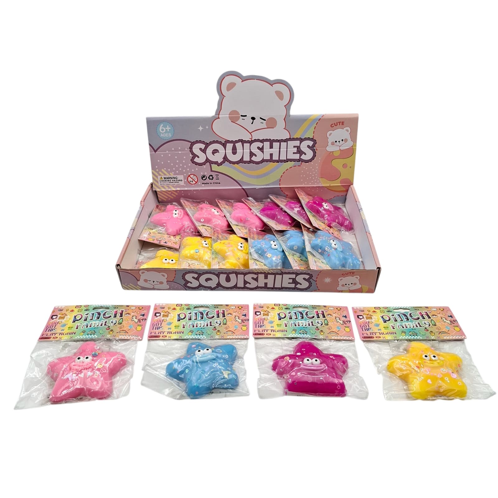 16LI STANDTA SOFT GÜLEN YILDIZ